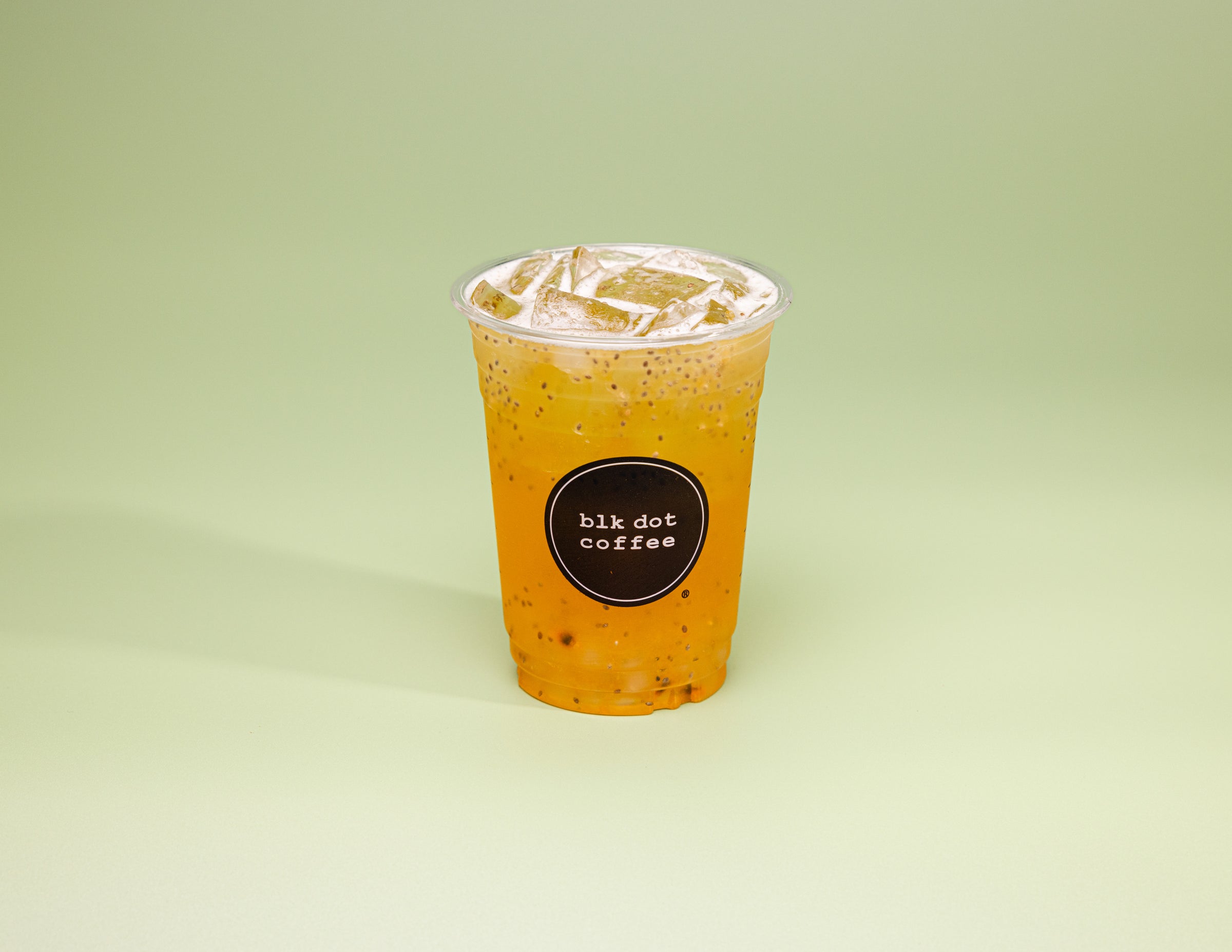 milk latteページ Iced Uji Matcha Latte | Blk Dot Coffee