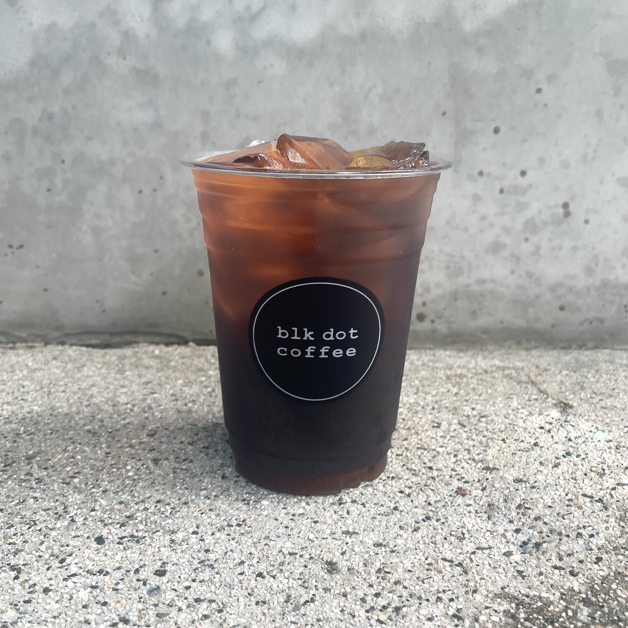 Iced Americano | Blk Dot Coffee